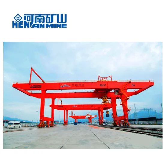 Rail Mounted Double Girder Container Gantry Crane-Mobile Container Crane