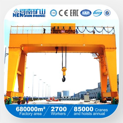 China Lifting Equipment Double Beam Gantry Crane