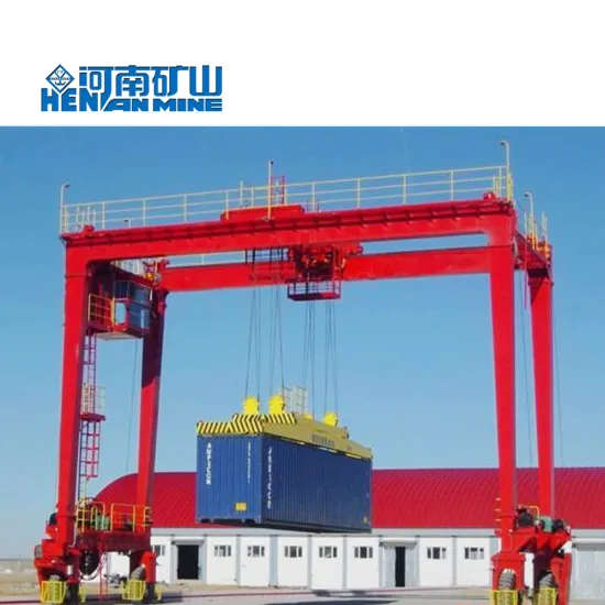 China Top Manufacturer Rmg Container Handling Gantry Cranes 100t