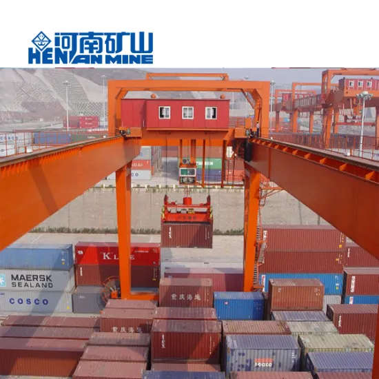 China Top Manufacturer Rmg Container Handling Gantry Cranes 100t