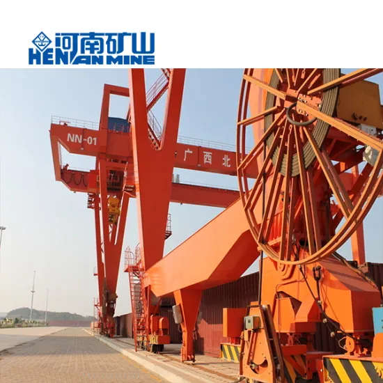 China Top Manufacturer Rmg Container Handling Gantry Cranes 100t