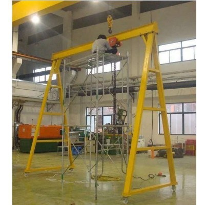 Henan Mine Mini Single Girder Gantry Crane 5~10ton