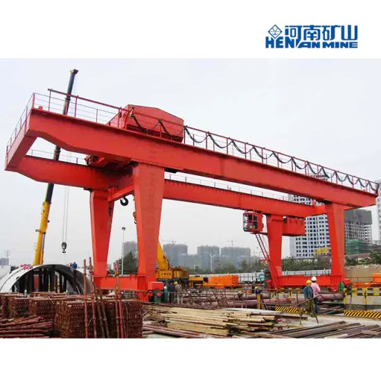 Mg 20/10t Type U-Shaped Double-Beam Gantry Crane with Hook