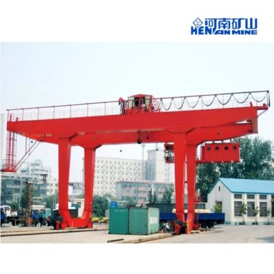 Rail Mounted Type 25ton Mg Box Type Double Girder Gantry Crane