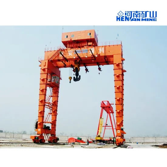 Rail Mounted Type 25ton Mg Box Type Double Girder Gantry Crane