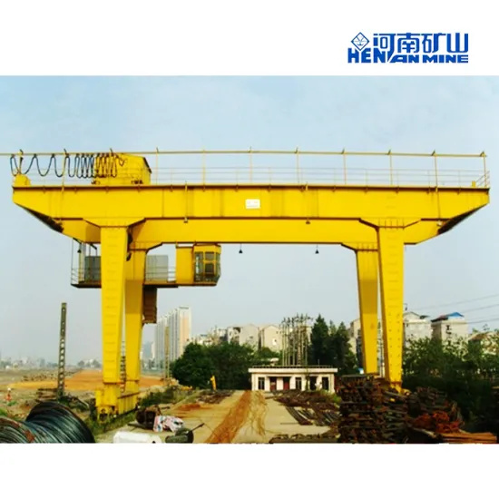 Rail Mounted Mg Model Double Girder Gantry Crane