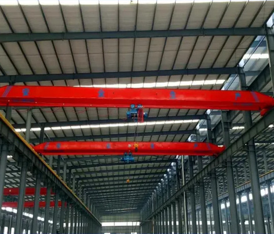 Factory Direct Supplied 15ton Ld Model Lowhead Room Top Running Bridge Crane