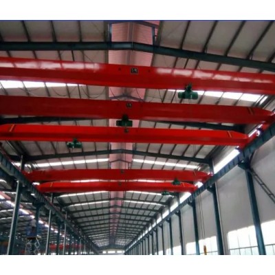 12t Single Girder Top Running Bridge Crane with Convenient Maintenance