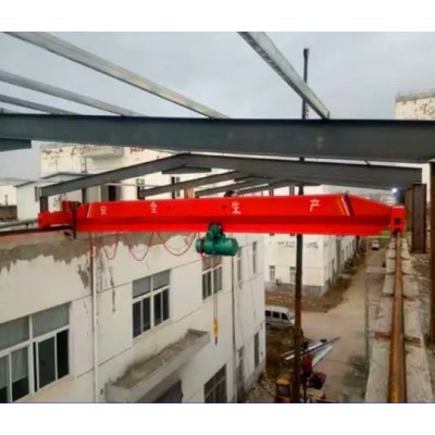 2t Single Girder Top Running Bridge Crane with Convenient Maintenance