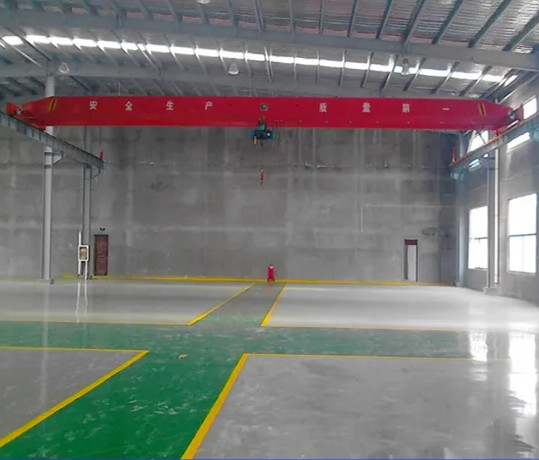 High Working Efficiency Workshop Lifting Tools Single Girder Overhead Crane