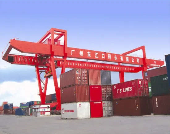 China Top Manufacturer Rmg Container Handling Gantry Cranes 100t