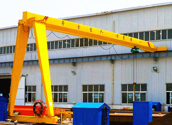 High Quality Single Girder Semi Gantry Crane (BMH)