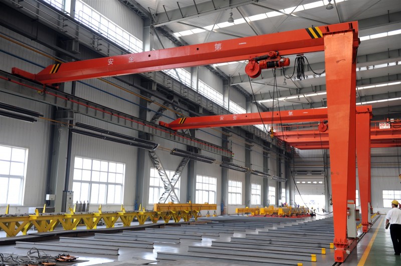 High Quality Single Girder Semi Gantry Crane (BMH)