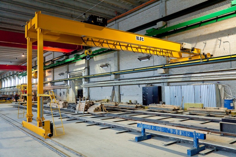 High Quality Single Girder Semi Gantry Crane (BMH)