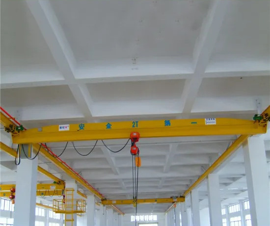 25ton Single Girder Eot Crane with Electric Motors Driving