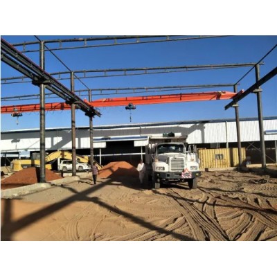 2t Single Beam Overhead Bridge Crane with Lifting Equipment