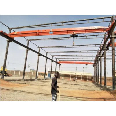 1t Single Beam Overhead Bridge Crane with Lifting Equipment