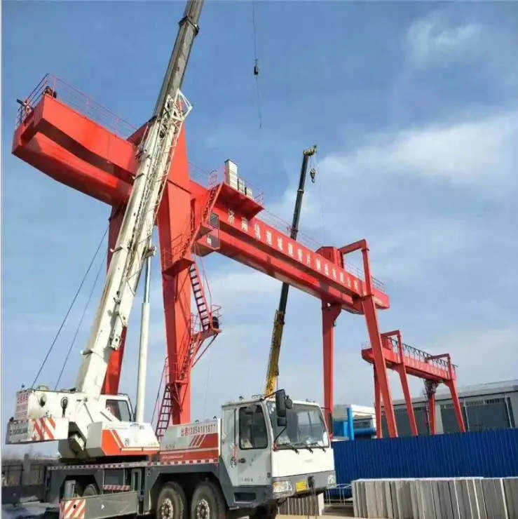 55ton Construction Gantry Crane with Superior Materials