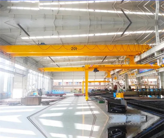 Single Girder 5 Ton 10 Ton Electric Hoist Bridge Crane