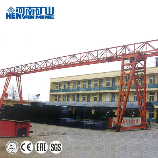 Outdoor Mobile Single Girder Gantry Crane/Electric Hoist Gantry Crane