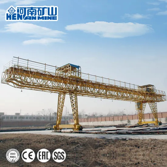 Heavy Duty a Type Double Girder Gantry Crane with Hook/Mobile Gantry Crane