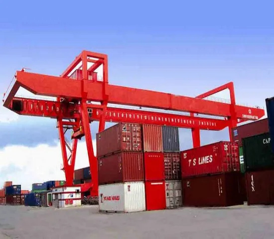 Rail Mounted Gantry Crane for Lifting Containers