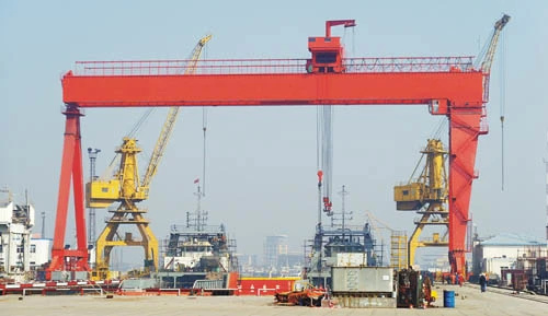 High Lift Height Ship Building Gantry Crane