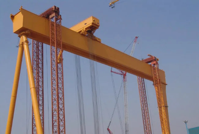 High Lift Height Ship Building Gantry Crane