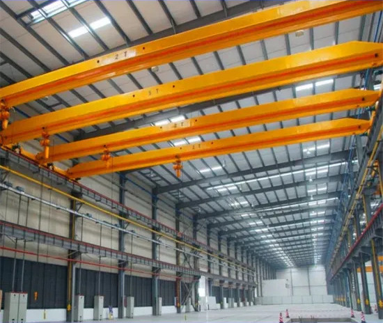 Ce ISO 15t Electric Driven Workshop Bridge Overhead Crane