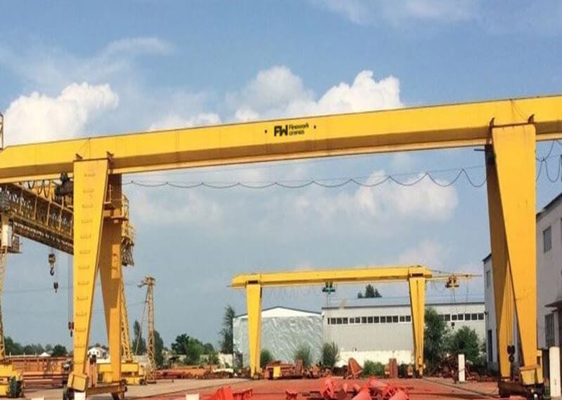 Precautions for no-load test of gantry crane