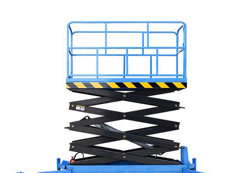 Maintenance of hydraulic lifting platform