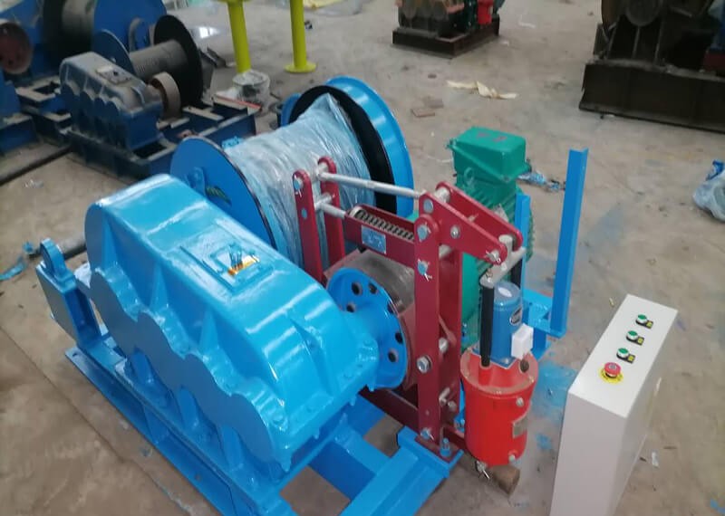 Export 10 Sets Electric Winch To UAE