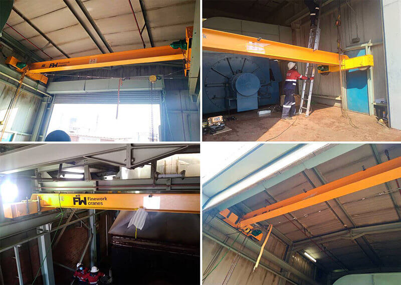 Export Of Single Girder Overhead Cranes To Zambia