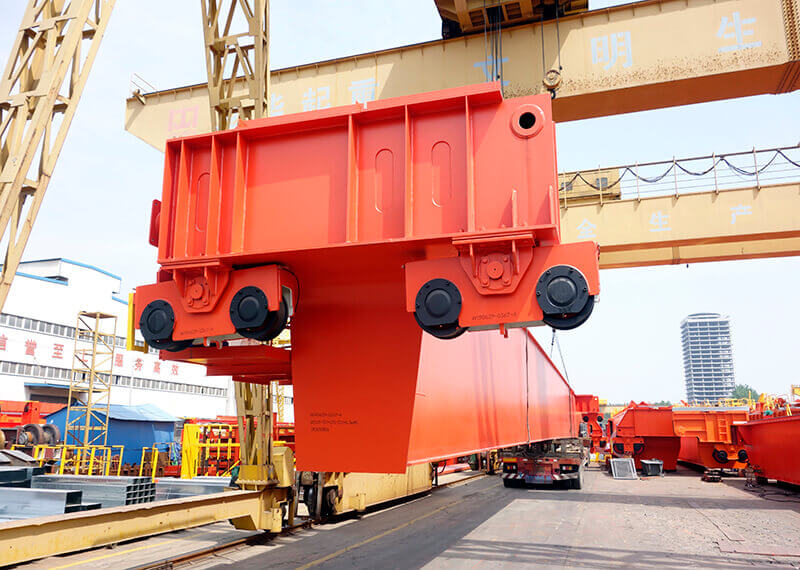 Fundamentals procedures of a single-girder overhead crane installation