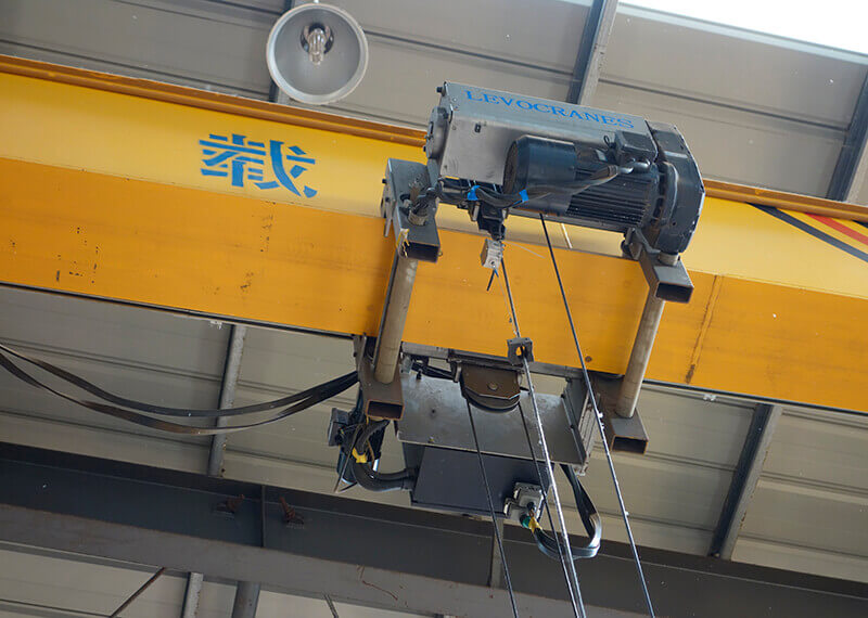 Installation of 5 tons single girder overhead crane