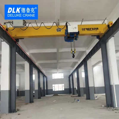 40 Ton European Bridge Crane Qd Double Beam Overhead Crane with Customization