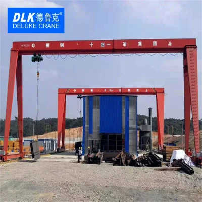 Mh Type 3t Electric Hoist Single Girder Gantry Crane for Factory Outside