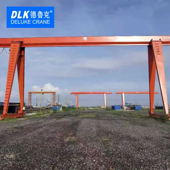 Mh Type 3t Electric Hoist Single Girder Gantry Crane for Factory Outside