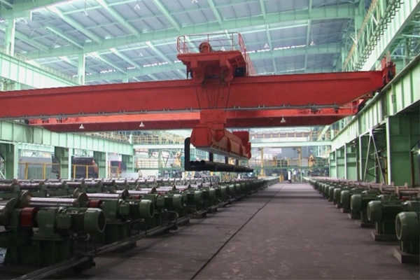 Intelligent Steel-Pipe Distribution Overhead Crane 16t