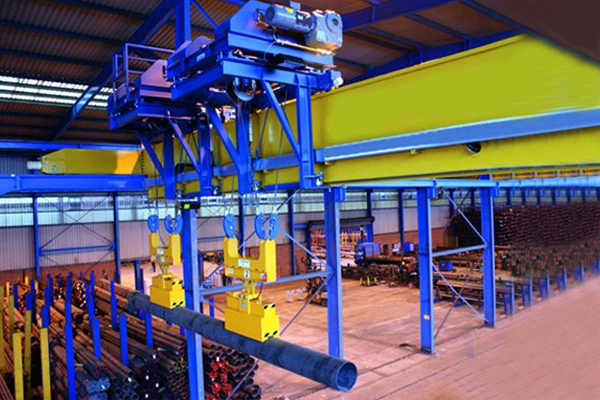 Intelligent Steel-Pipe Distribution Overhead Crane 16t