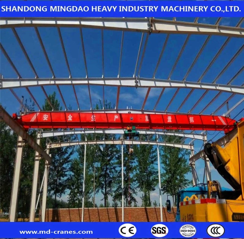 Factory Workshop Using Travelling Electric Hoist Eot 20 ton Overhead Crane