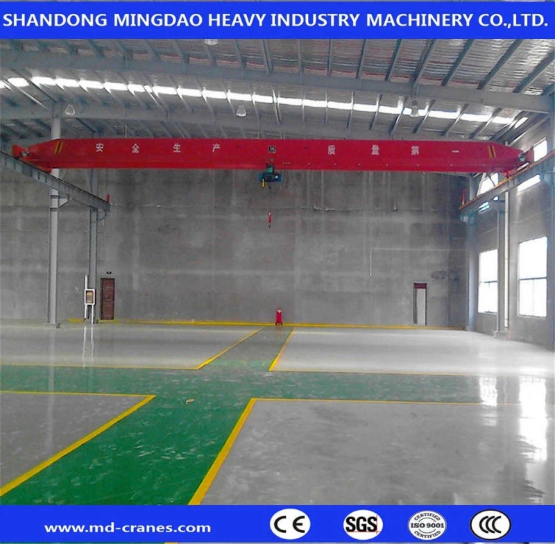 Factory Workshop Using Travelling Electric Hoist Eot 20 ton Overhead Crane