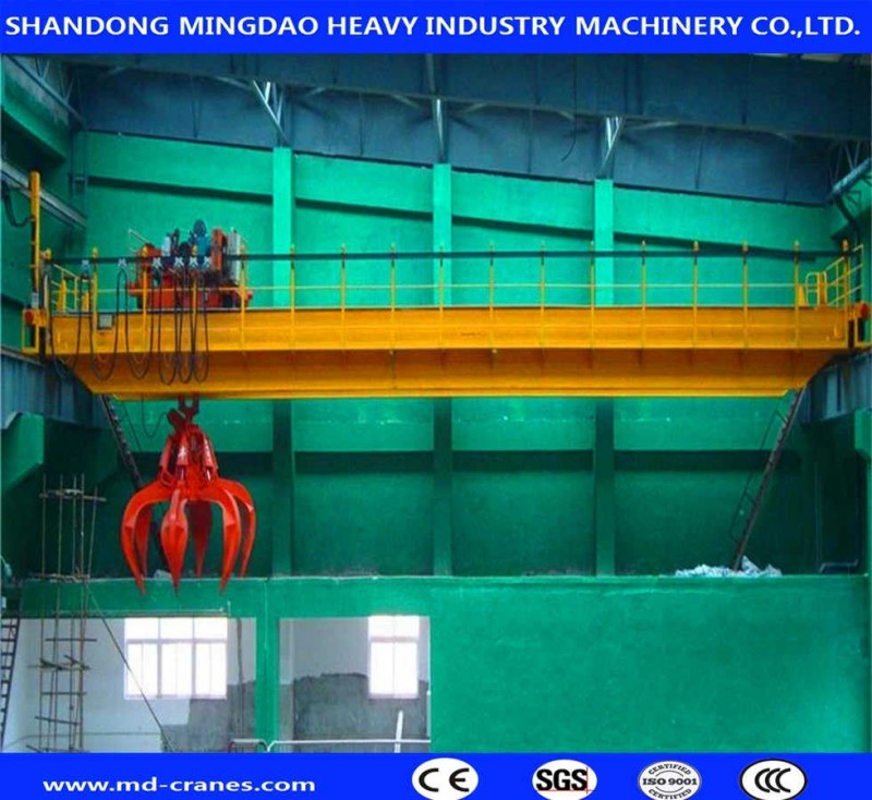 China Brand Trail Running Crane 42ton Grab Bucket Crane