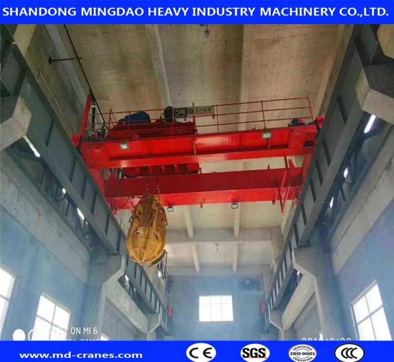 China Brand Trail Running Crane 42ton Grab Bucket Crane