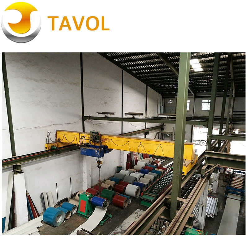 China Brand Tavol Warehouse Bridge Crane 10 Ton Price