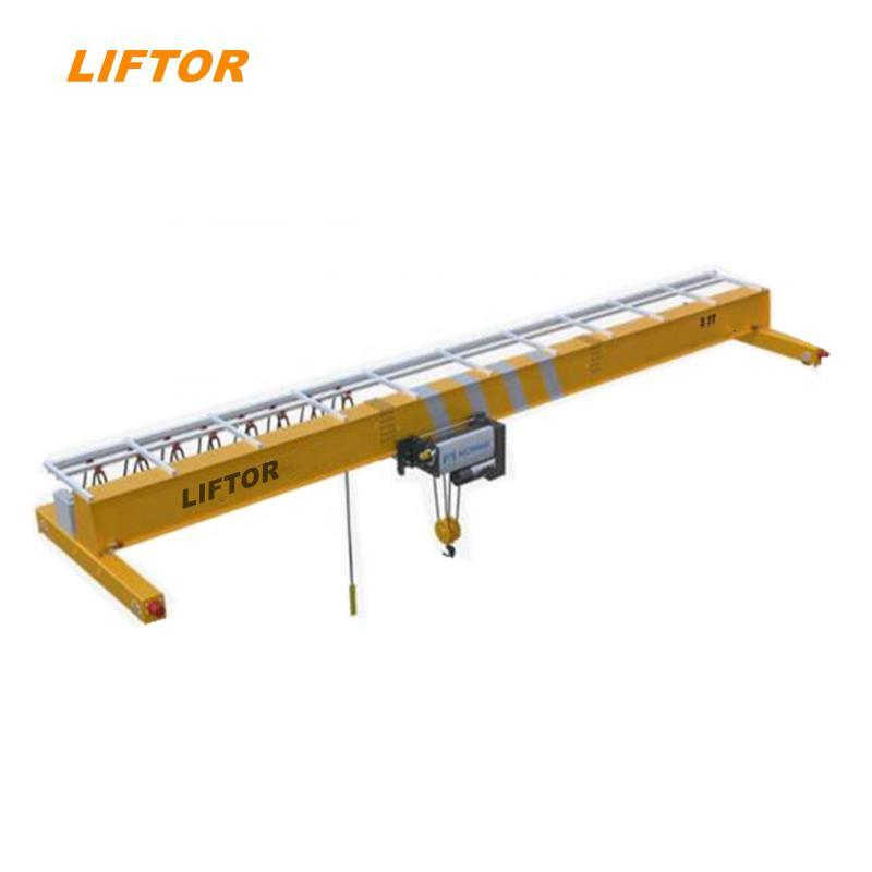 15t Remote Control Workshop Eot Single  Girder Beam Overhead Crane