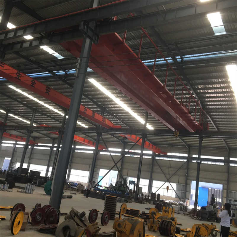 European Single Girder 25 Ton 32 Ton Bridge Overhead Crane