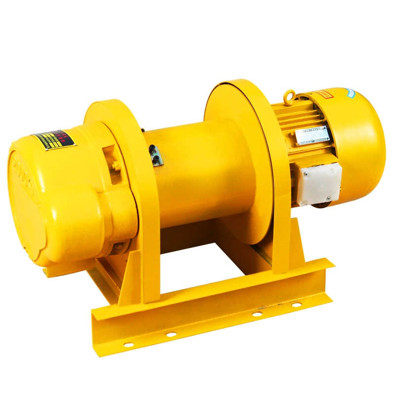 Double Braking Building Crane Electric Cable Pulling Hoist Winch