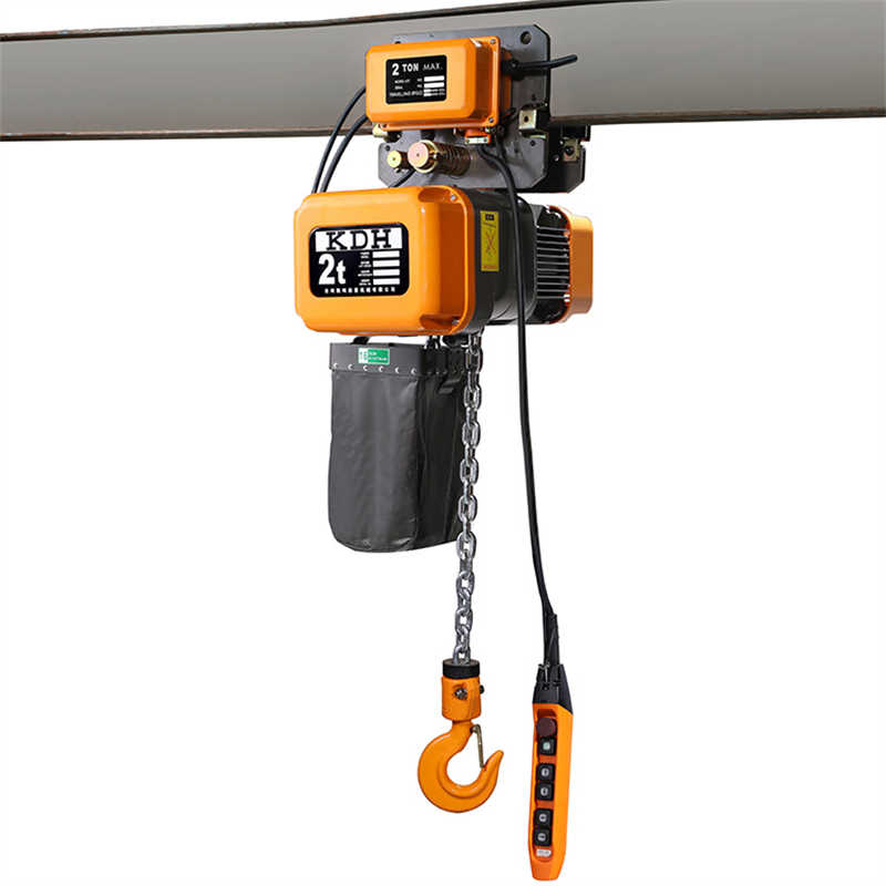 2 Ton Electric Chain Hoist with High Working Efficiency and Long Working Life