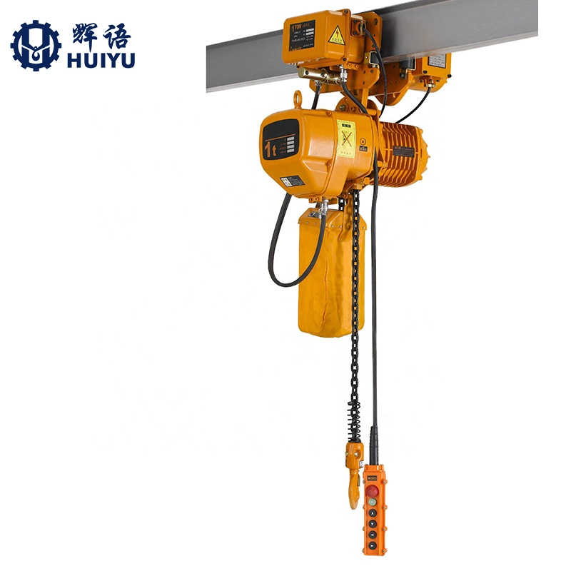 Safety 3phase 1 Ton Trolley Electric Chain Hoist